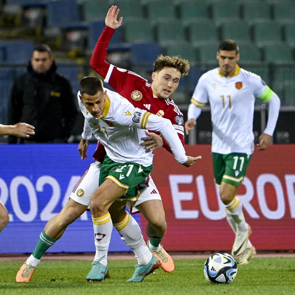 Detalj sa utakmice Bugarske i Mađarske