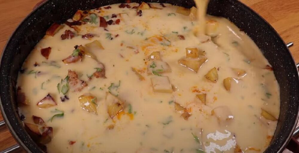 Prelivanje bugarske musake