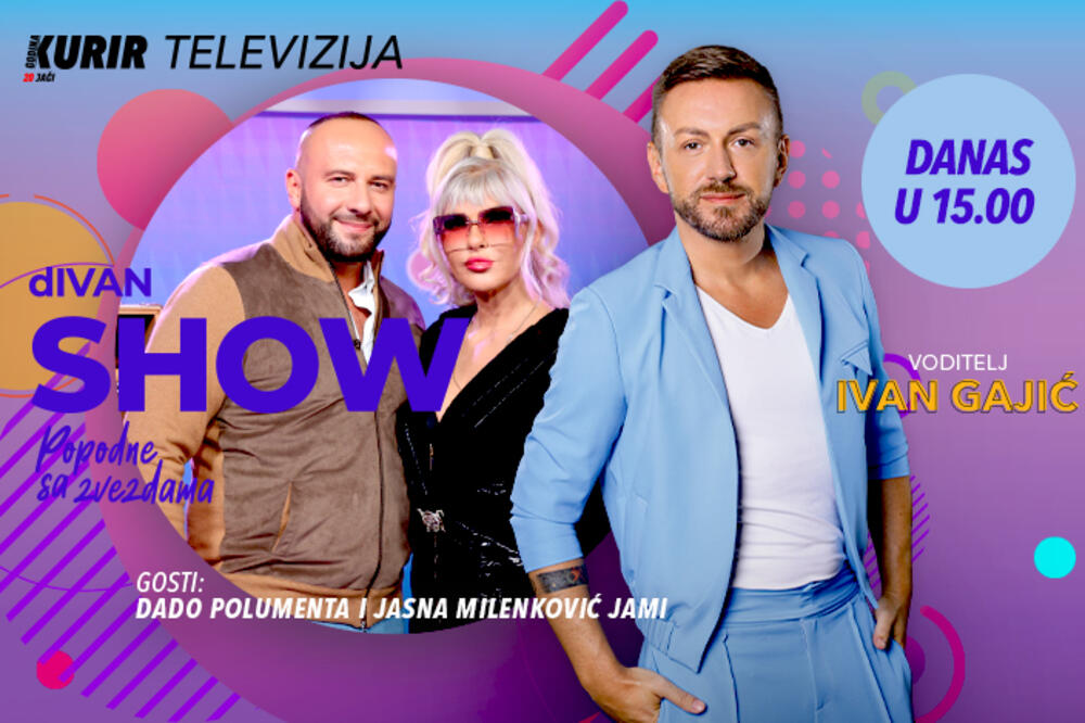 Nesvakidašnje izdanje emisije „dIvan show“! Gajić ugostio Jami i Dada Polumentu sa porodicama