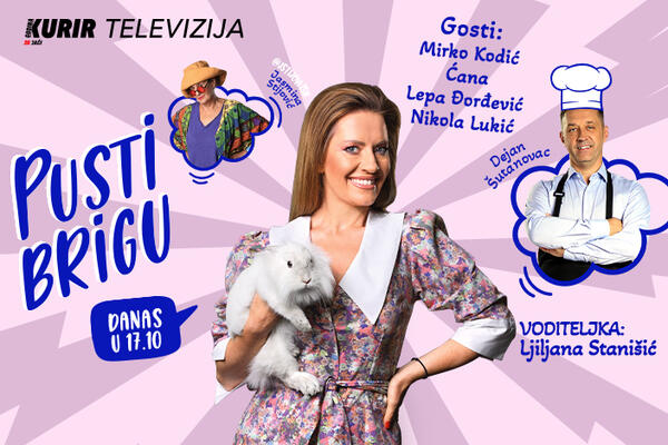 ATMOSFERA ZA PAMĆENJE U EMISIJI "PUSTI BRIGU"! Gledajte jednu od najveselijih emisija danas u 17.10 na Kurir TV