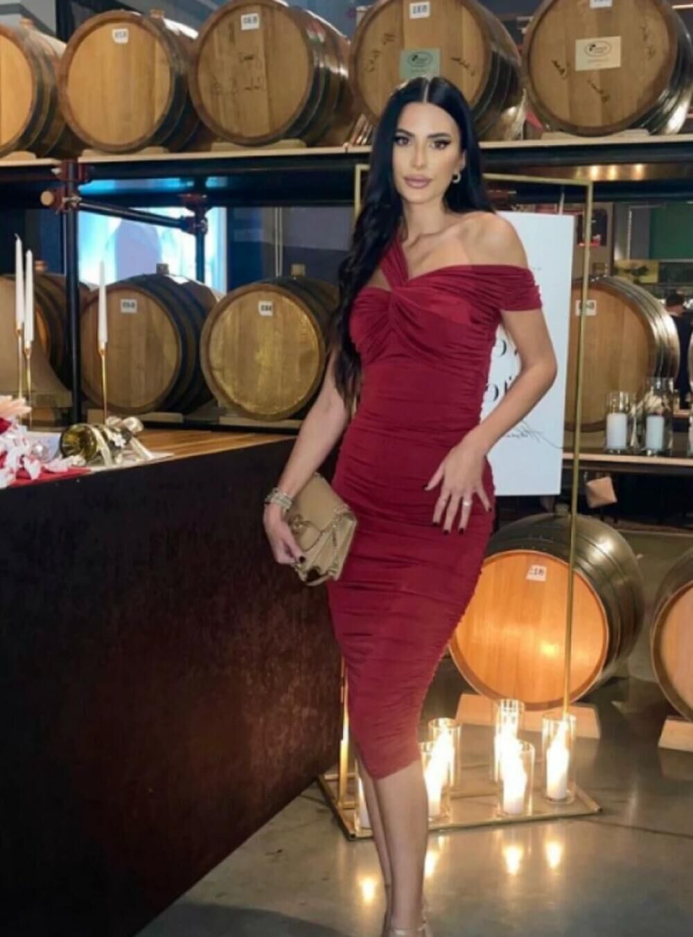 Haljina je odlično istakla njenu figuru