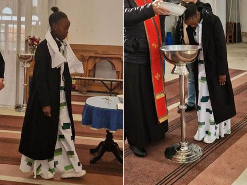 Patricija se krstila u pravoslavnoj crkvi