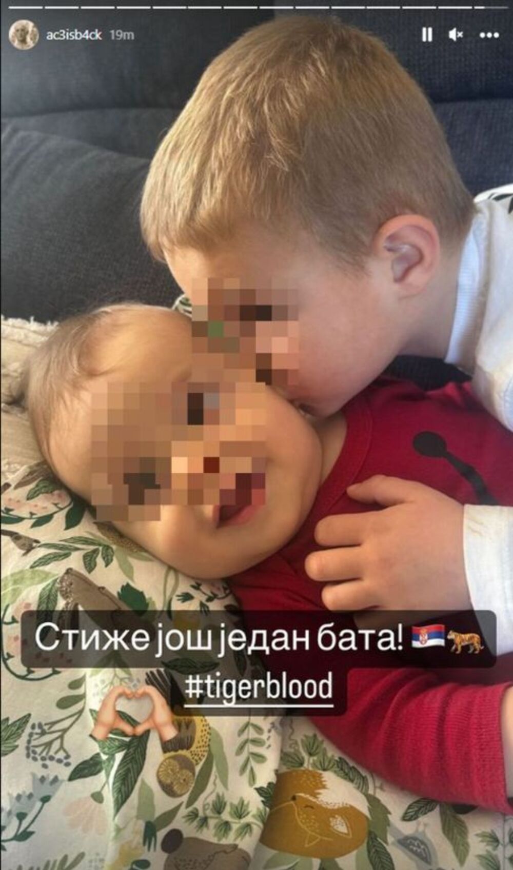 Veljko i Bogdana čekaju trećeg sina