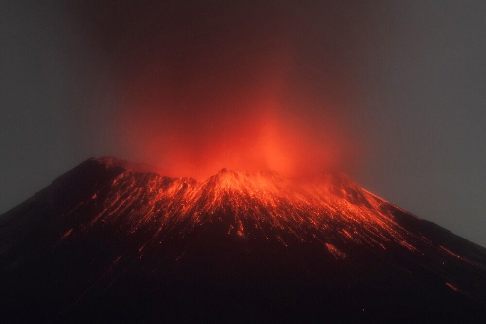 Vulkan Popokatepetl 