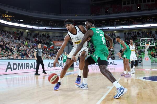 NOVI PORAZ PARTIZANA U ABA LIGI: Jaka Blažič sjajnom partijom naneo treći poraz crno-belima!