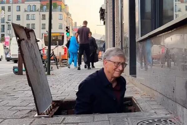 NI U SNU NE BISTE POMISLILI DA ĆE MILIJARDER ZAVRŠITI U KANALIZACIJI:Šeta uz PACOVE i smrad, sve zbog ovoga(VIDEO)