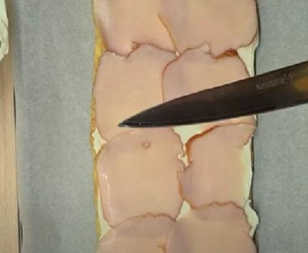 Filovanje slane torte