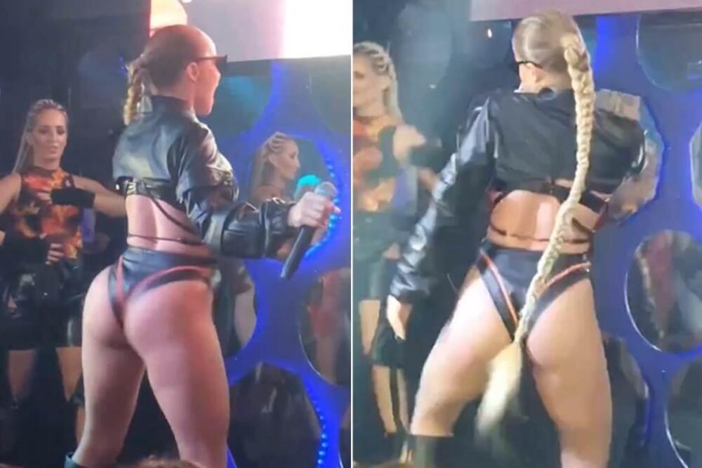 ŠTA JE JOŠ OSTALO DA SKINE? TEODORA BEZ BLAMA OVAKVA DOŠLA PRED LJUDE: Zatresla zadnjicom, urnišu je na MREŽAMA