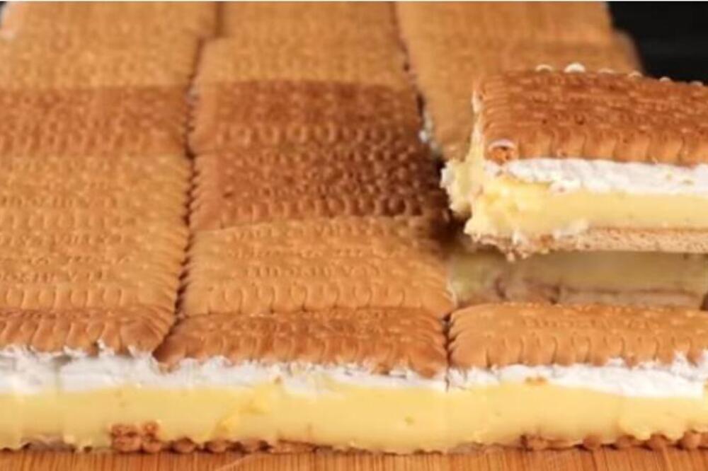 ARISTOTEL TORTA SA PUDINGOM ZALUDELA JE SVE SRPSKE DOMAĆICE: Recept toliko PROST da i POČETNICE umeju da naprave