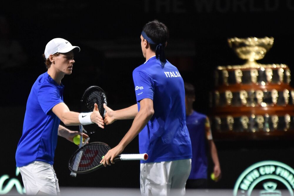 Pobednički tandem... Janik Siner i Lorenco Sonego