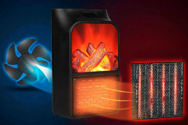 PRAKTIČNA MINI KAMIN-GREJALICA: Ne troši mnogo i greje do 23 kvadrata!