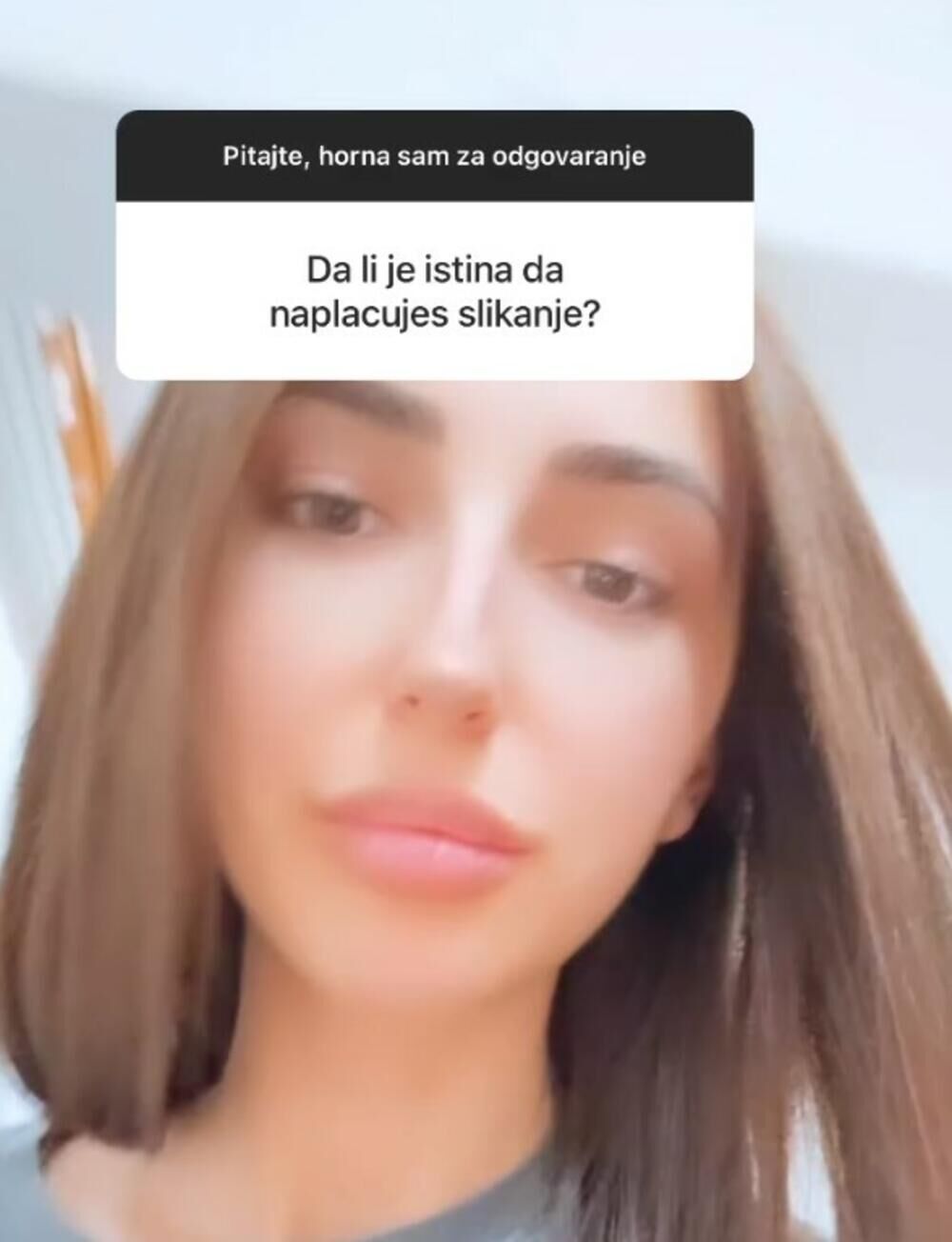 Ona je odgovorila svojim obožavaocima