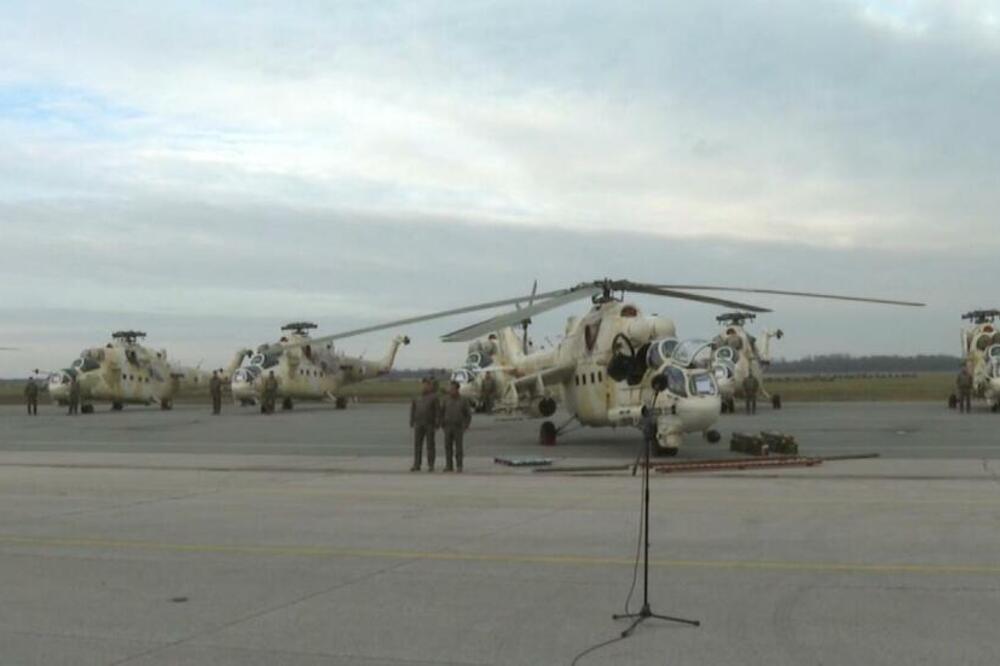 MI-35P SU LETEĆI TENKOVI RUSKE PROIZVODNJE KOJI ĆE ŠTITITI NAŠE NEBO: Srbija kupila 11 komada od ovde države