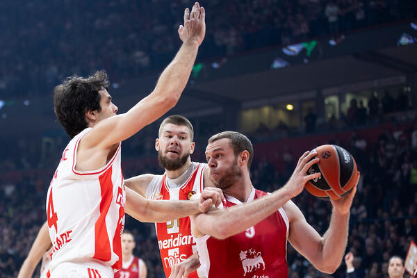 NEJPIR ČEKA CRVENO-BELE: Evo gde gledati TV prenos uživo utakmice Olimpija Milano - Zvezda!