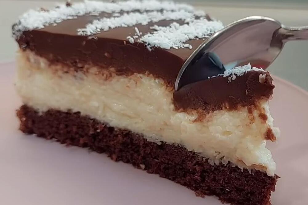 NAJKREMASTIJA KOKOS TORTA ZALUDELA JE SVE DOMAĆICE: Starinski recept za svačiji džep - priprema nikad prostija