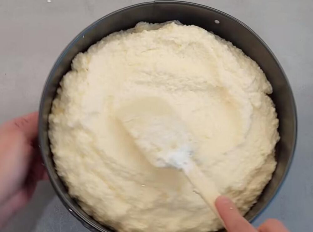 Krem torta sa kokosom, Torta