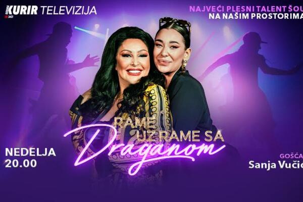 SANJA VUČIĆ OTKRILA SVE O VAŽNOSTI IMPROVIZACIJE NA SCENI! Gledajte "Rame uz rame sa Draganom" na Kurir televiziji