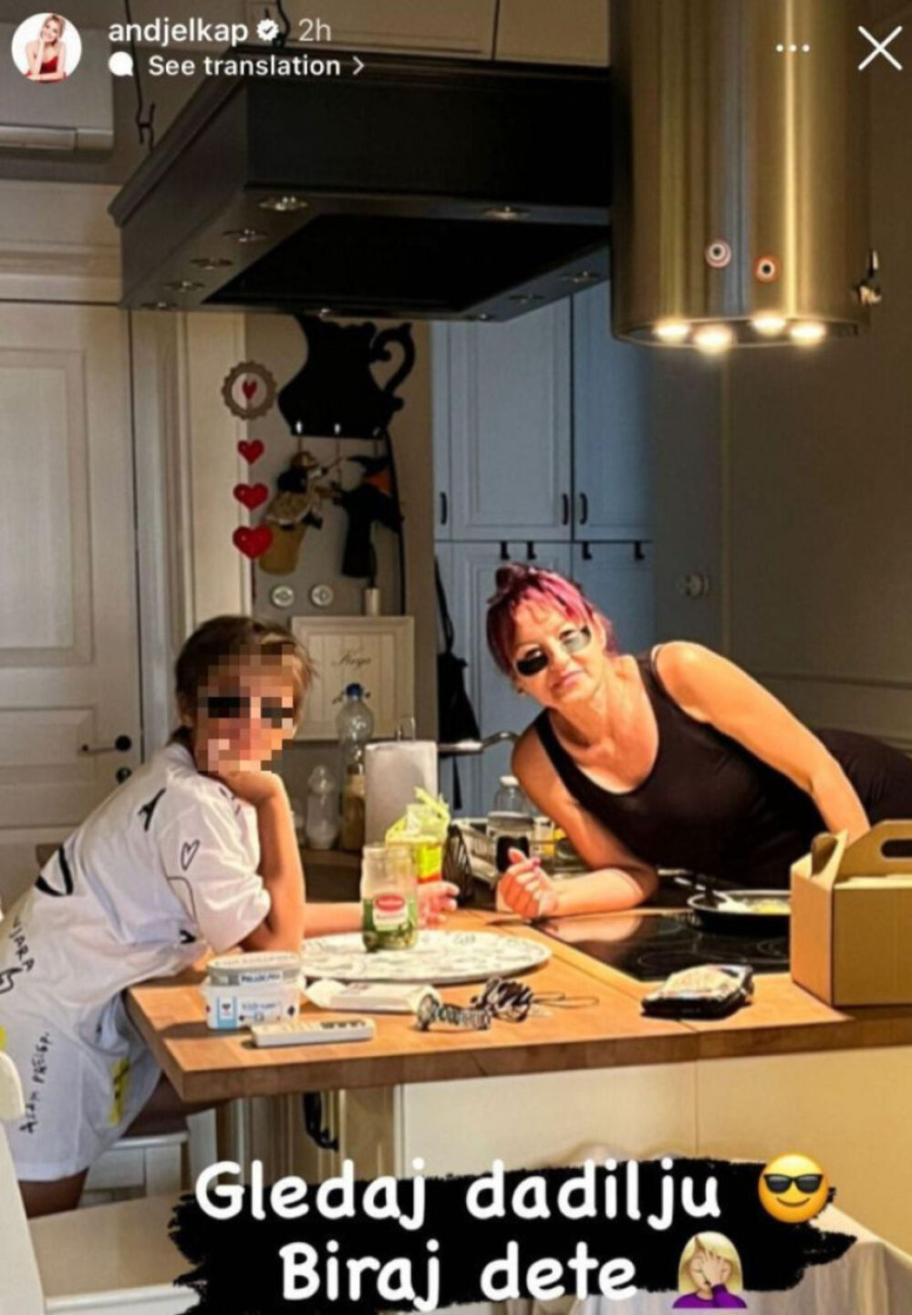 Anđelka Prpić unajmila dadilju