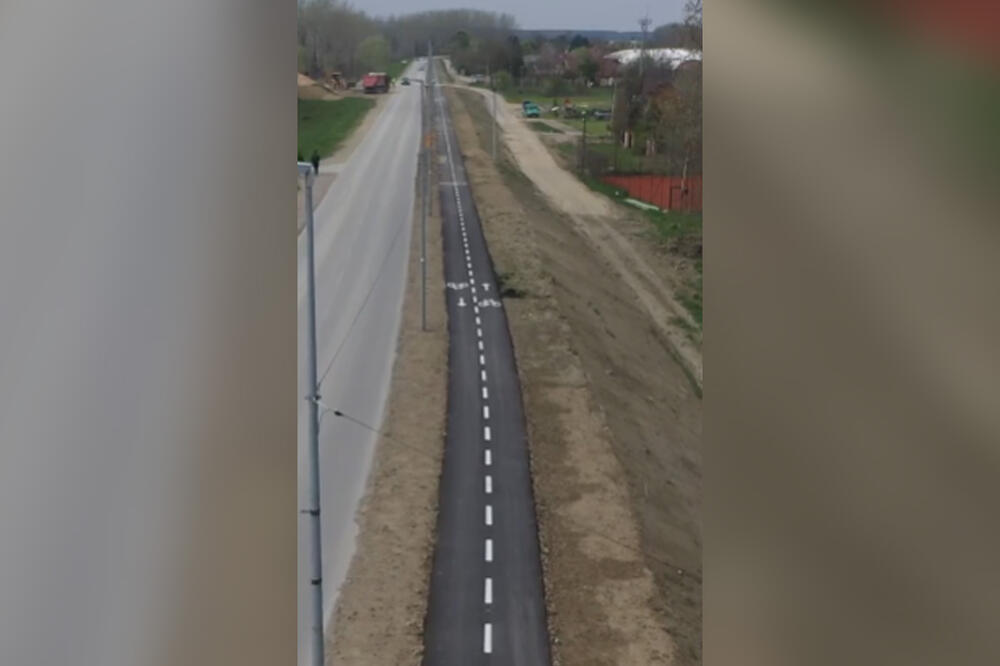 ZAVRŠENA BICIKLISTIČKA STAZA NOVI SAD - BEGEČ! Staza se nalazi na međunarodnoj ruti Euro Velo 6!