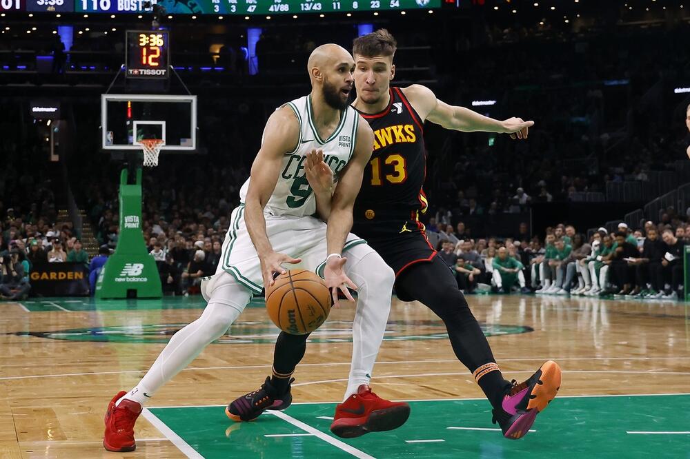 BOGDANOVIĆ KAO SNAJPER, KAPITEN SRBIJE POGODIO 7 TROJKI! Boston prejak za Atlantu, Rajaković izgubio tesno (VIDEO)