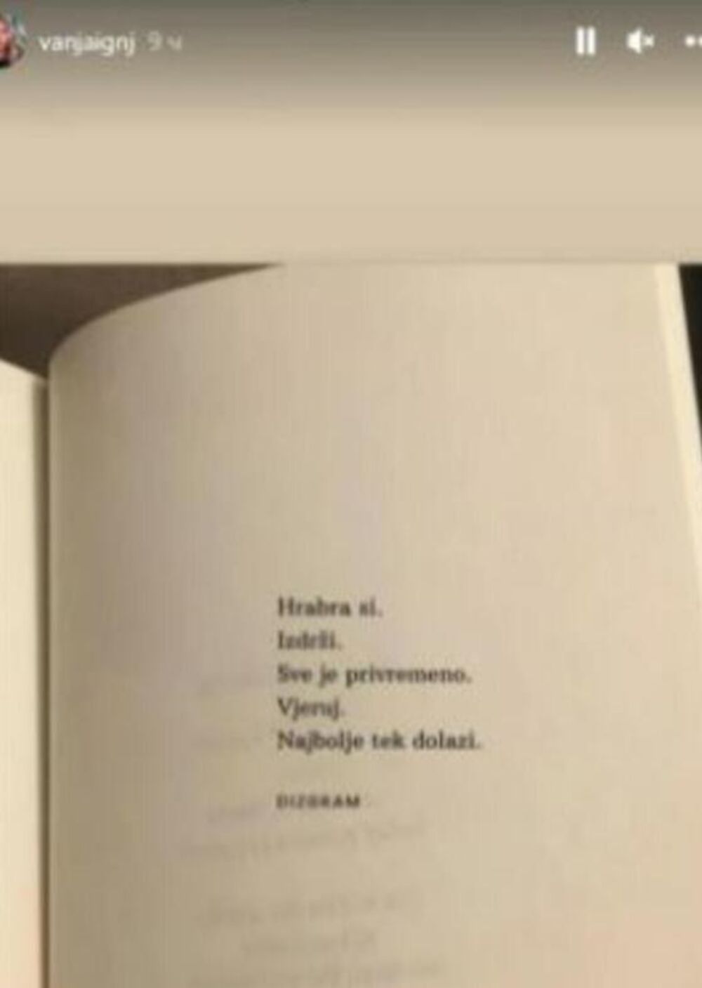 Objava Vanje Aleksić