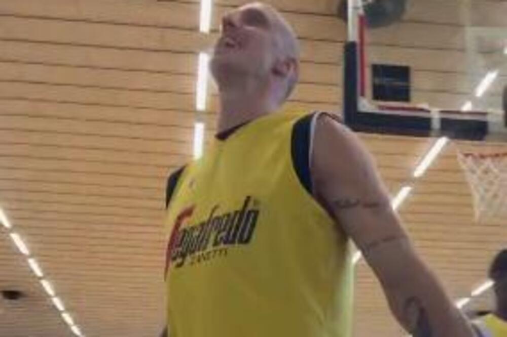 FENOMEN! Akile Polonara se vratio treninzima nedugo nakon operacije tumora! (VIDEO)