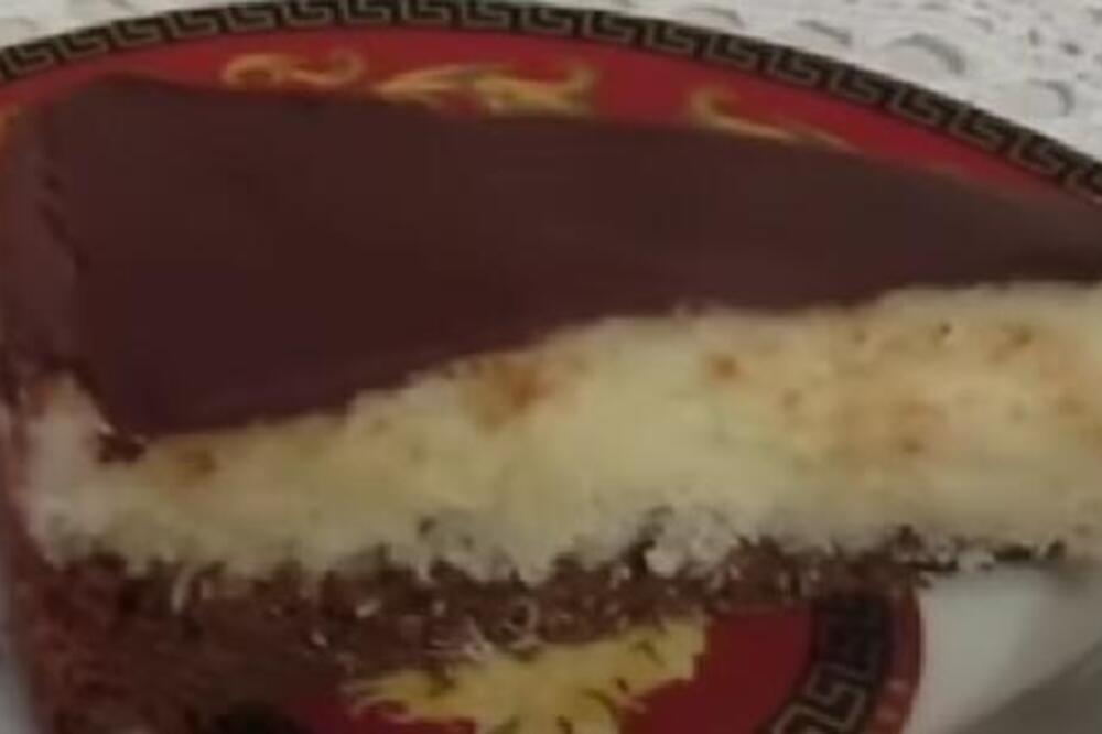 OVA TORTA NA "ŠOLJE" SE REDOVNO SPREMALA ZA VREME POSTA: Posna baunti torta - od jednog parčeta kreće voda na usta