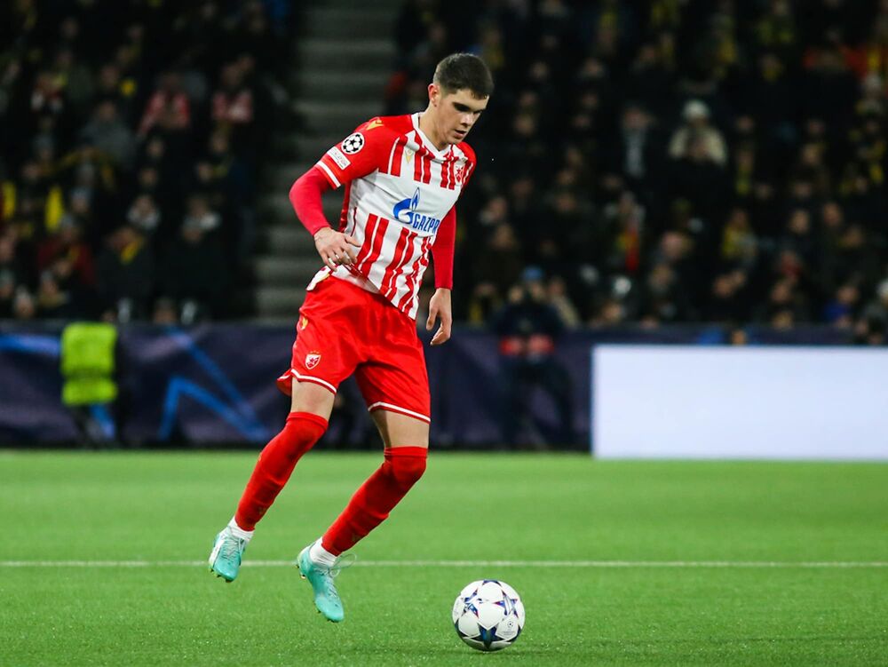 Kosta Nedeljković na meču protiv Jang Bojsa u Bernu