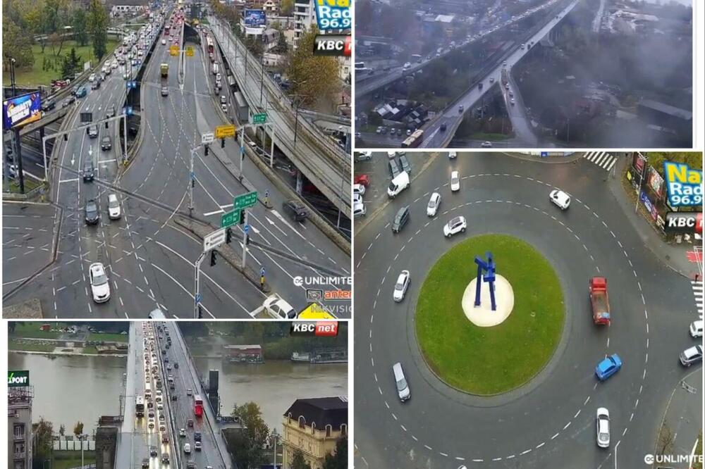 AKO IDETE PREKO MOSTOVA I AUTO-PUTA, NAORUŽAJTE SE STRPLJENJEM: Jutarnji ŠPIC opet u Beogradu, evo gde je KRITIČNO