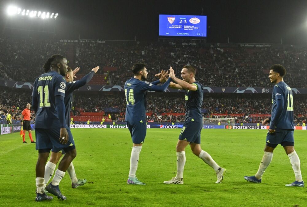 Slavlje fudbalera PSV-a