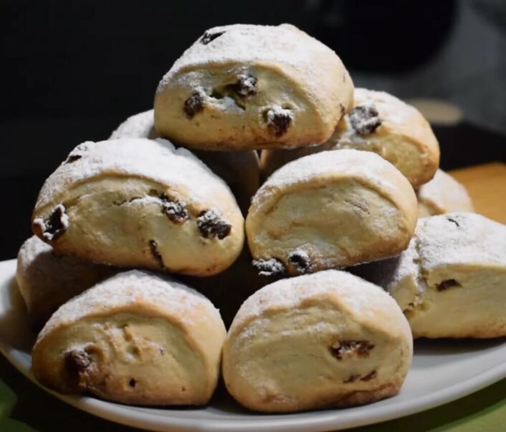 Kolačići sa suvim grožđem