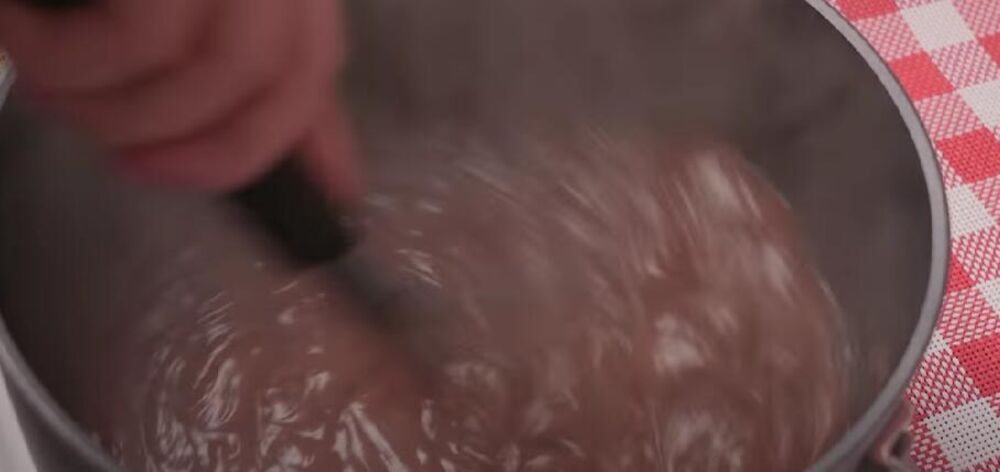 Kuvanje fila za posnu tortu 'Afrika'