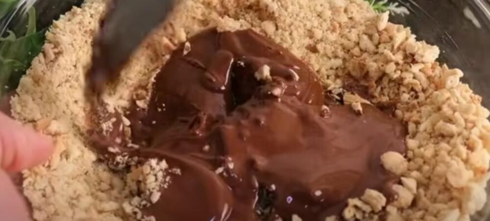 Smesa za čokoladne kocke za plazmom