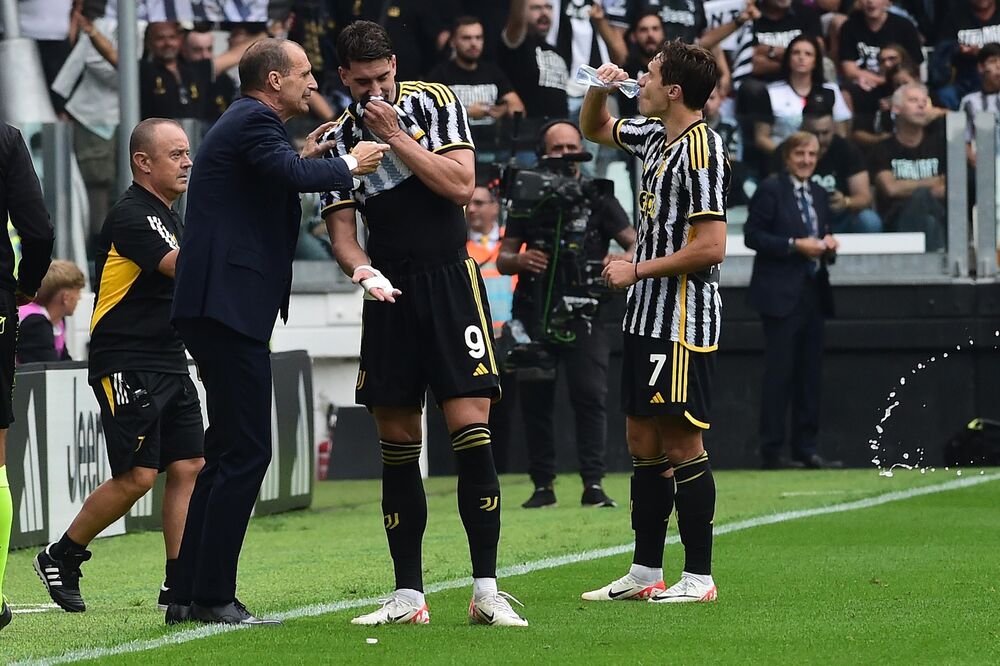 Masimilijano Alegri, Dušan Vlahović i Federiko Kjeza