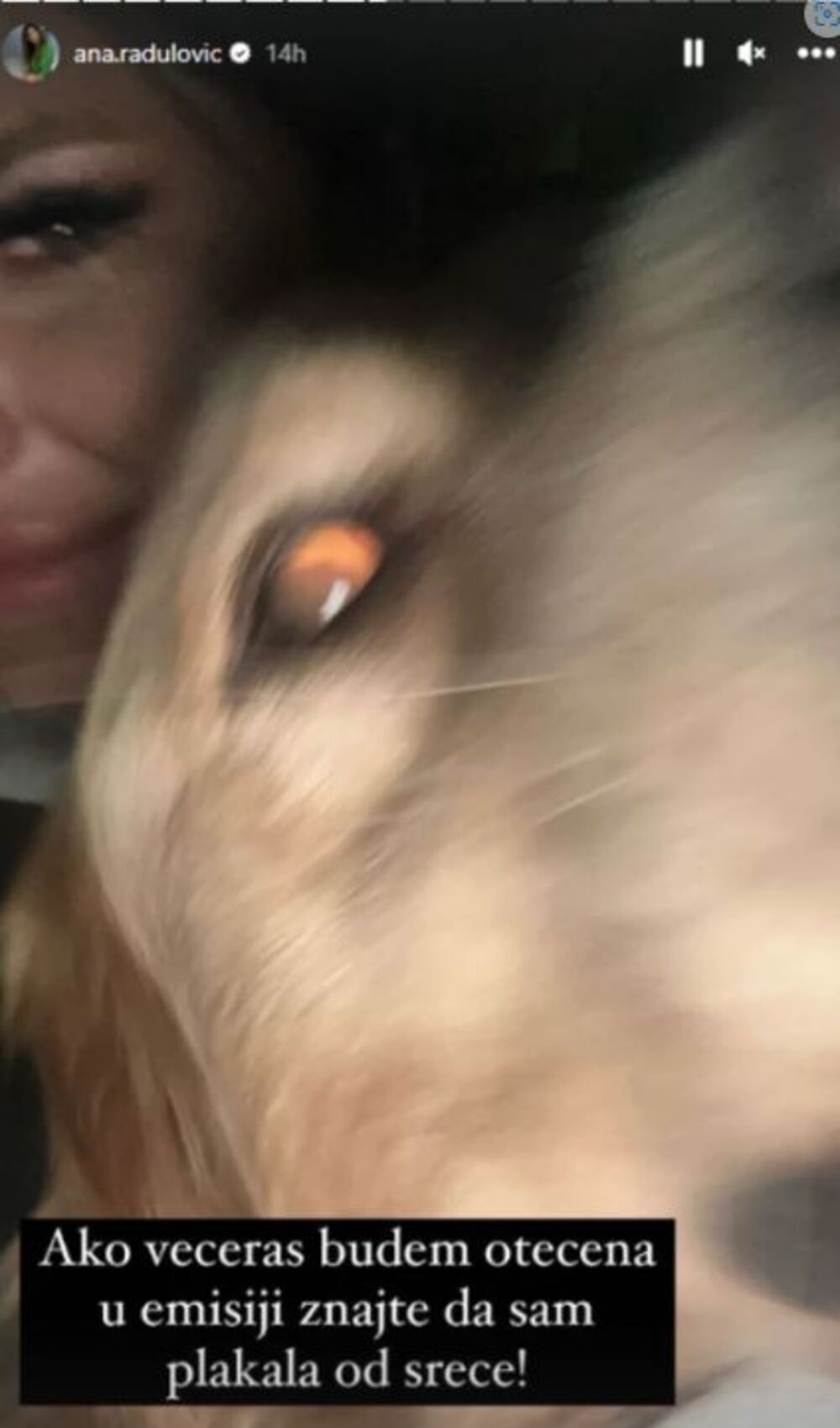 Objava Ane Radulović pred sinoćnu emsiju 'Pitanja novinara'