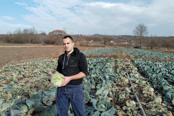 KUPUS PRVO NA KUĆNI PRAG PA PRAVAC U BURE: Mladi povrtar Uroš ima HIT DOSTAVU U ČAČKU, ovo još niste videli! (FOTO)