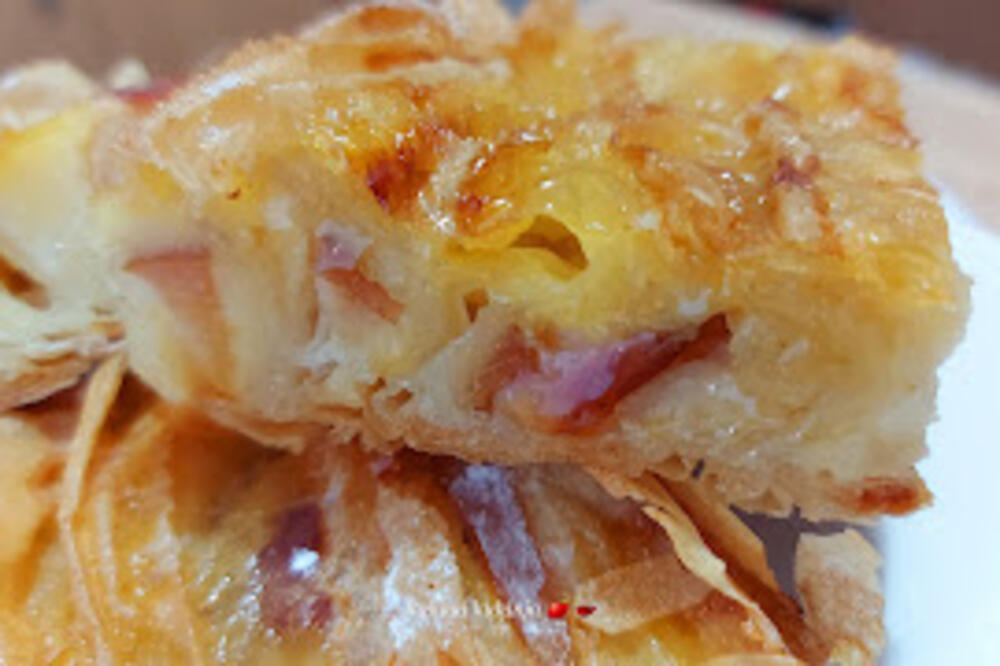 NEMA BOLJE POSLASTICE OD PRELIVENOG KOLAČA SA JABUKAMA: Bakin recept za svačiji džep - brzo se pravi još brže smaže