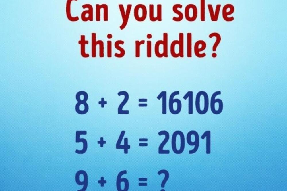 I NAJVEĆI GENIJALCI NE MOGU DA REŠE PROST MATEMATIČKI TEST: Ovo deca rade u ŠKOLI, a vi ćete zakočiti