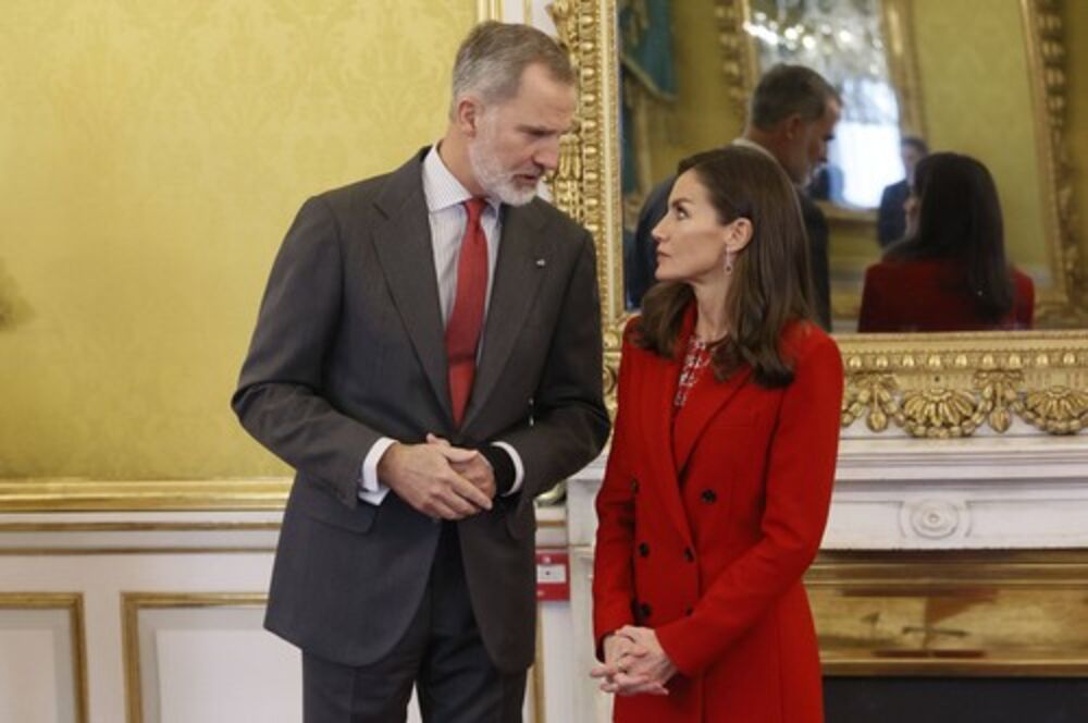 Španska kraljica Leticija i kralj Felipe VI pojavili su se juče u Madridu
