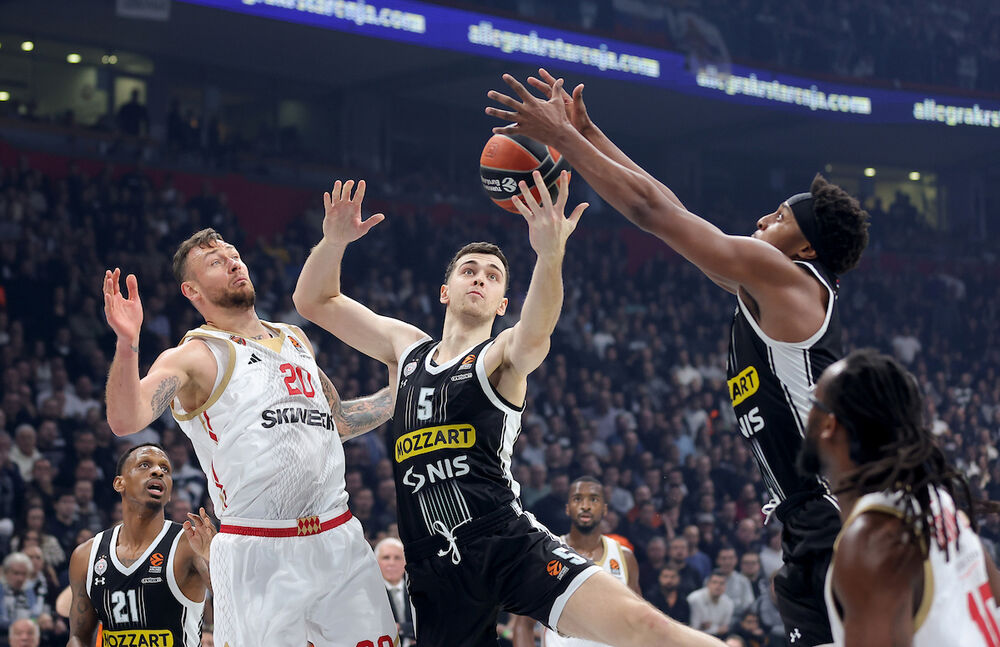 KK Monako, KK Partizan, Evroliga