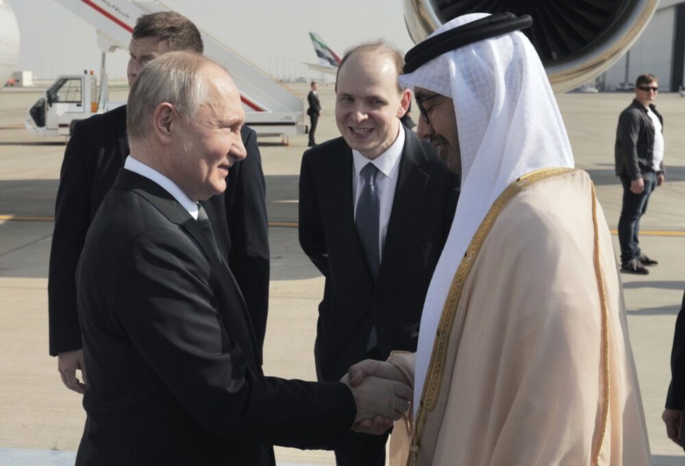 Vladimir Putin sa šefom diplomatije UAE
