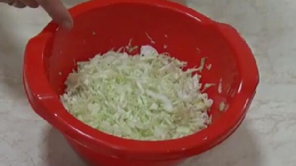 Kupus salata sa pavlakom, Kupus salata