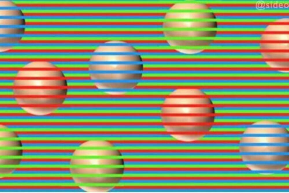 OPTIČKA ILUZIJA ZBOG KOJE JE SVET POLUDEO: Niko ne zna KOJE SU BOJE ove LOPTE (FOTO)