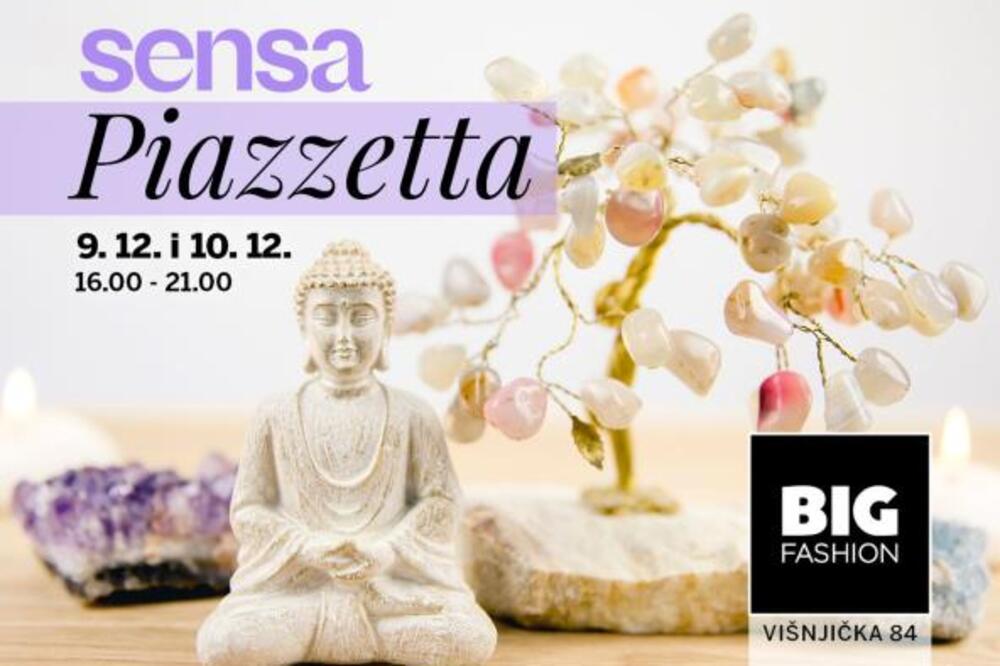 ŠTA VAS OČEKUJE NA PIAZZETTI SREĆE 9. I 10. DECEMBRA? Spremili smo vam kreativne radionice i dašak magije