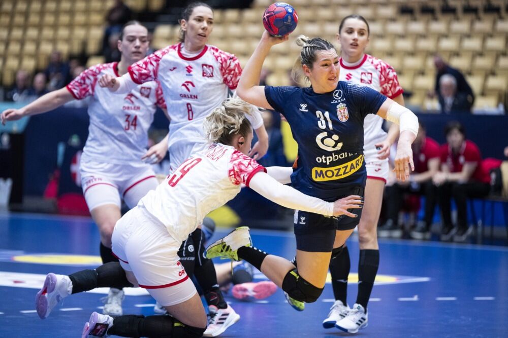 Detalj sa utakmice Srbije i Poljske