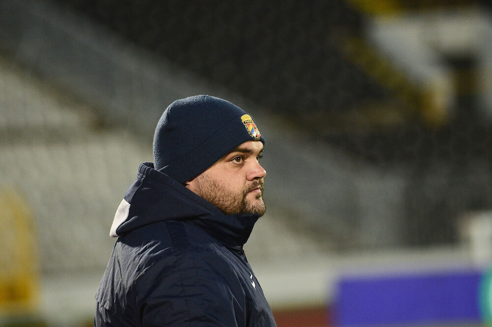 Marko Neđić na utakmici Partizana i Grafičara