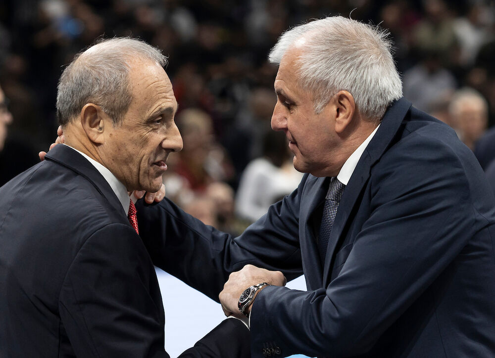 Etore Mesina i Željko Obradović