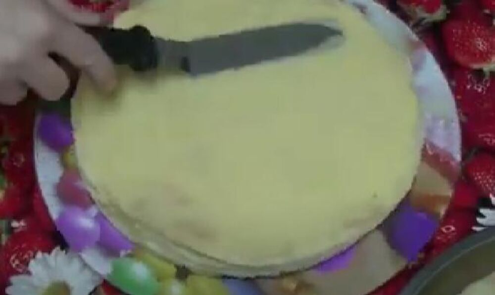 Filovanje lenje 'Napoleon' torte
