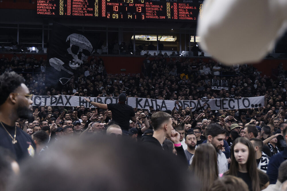 Grobari, Navijači Partizana, Nikola Mirotić