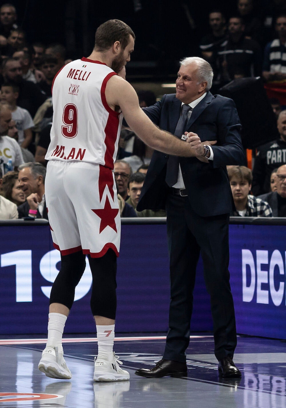 Pozdrav Nikolo Melija i Željka Obradovića